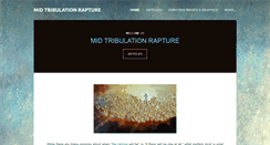 Desktop Screenshot of midtribulationrapture.com